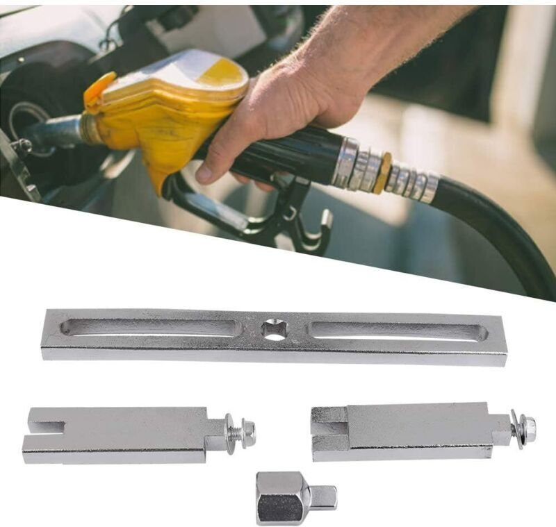 Tankdeckelschlüssel, verstellbarer Kraftstoffpumpenschlüssel, universelles Ausbauwerkzeug, verstellbarer Tankdeckelschlü...