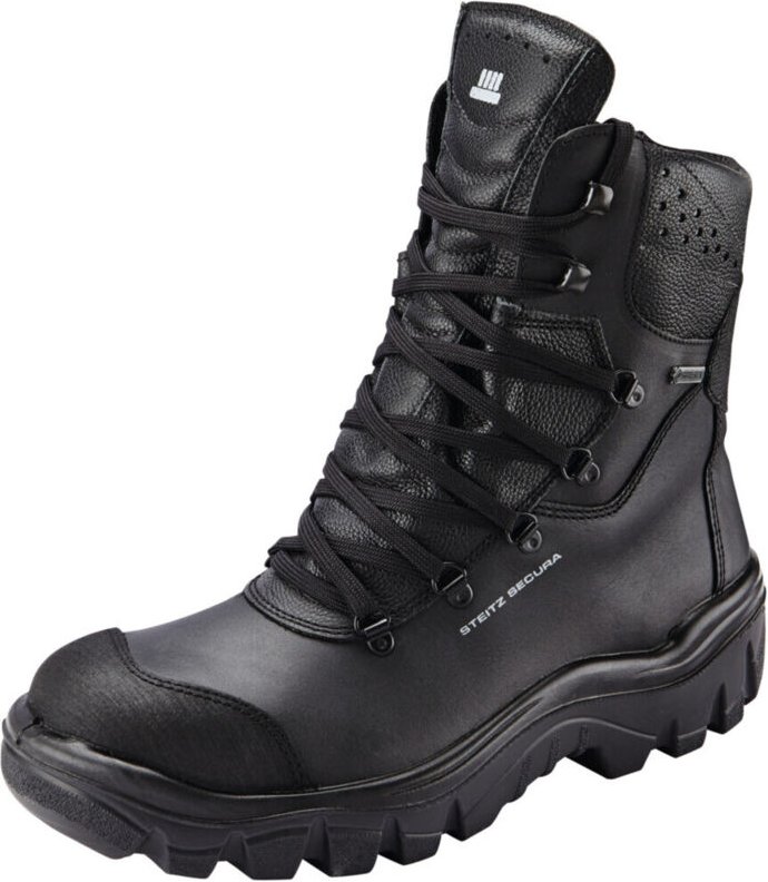 Schnürstiefel anthrazit stavanger Bau gore ii, S3 nb, EU-Schuhgröße: 43 - Steitz Secura