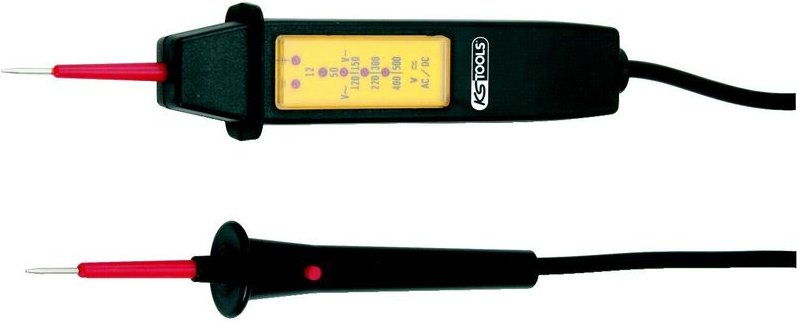 Universal-Spannungsprüfer mit Schutzisolierung 12 - 500 v