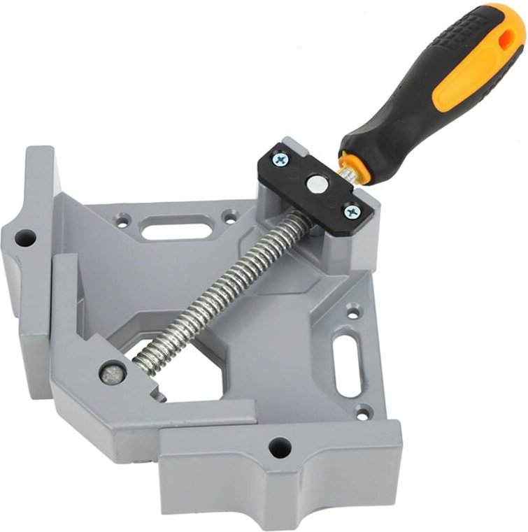 90°-Winkelklemme, robust, rutschfest, tragbar, aus leichter Aluminiumlegierung. Ideal für die Befestigung von Metall- un...