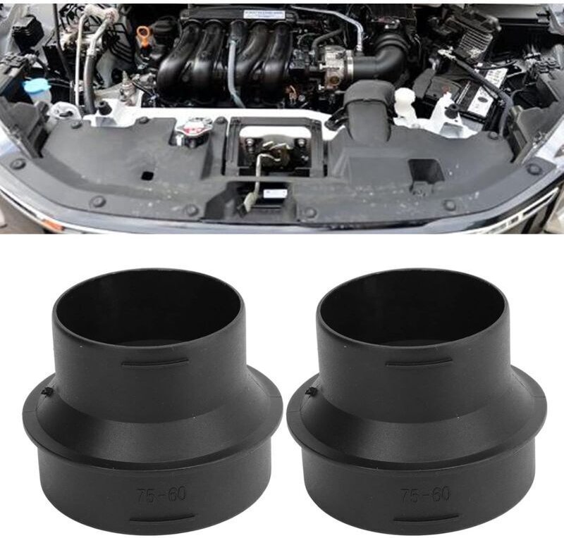 Vtizikl Tube Adaptateur Chauffage Stationnement ABS Durable 60 MM à 75 Connecteur Menuisier Tuyau pour Webasto-Tubes Cha...