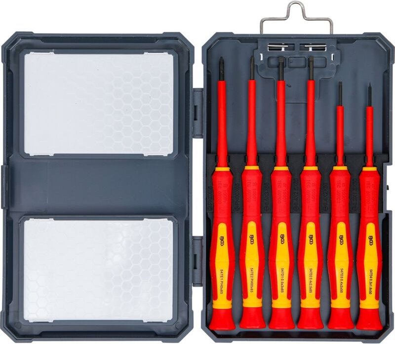 BGS 35883 VDE-Präzisions-Schraubendreher-Satz, 6-t lg.