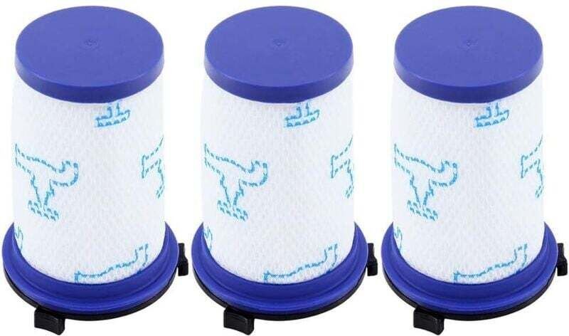 3er-Pack Ersatzfilter für Rowenta Air Force 360 / X-Pert Akku-Staubsauger RH9037 RH9038 RH9039 RH9051 RH9057 RH9079 RH90...