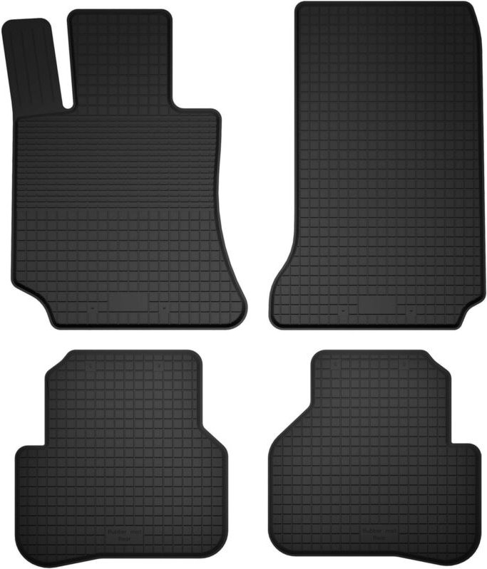 Gummi-Automatten, 4er-Set, Universalmodell: Mercedes GLC X253 SUV (2016-2023)