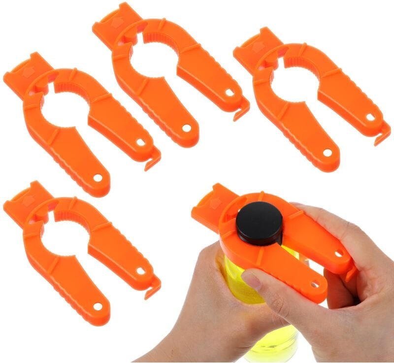 Set mit 4 Flaschenöffnern aus Kunststoff, 3-in-1-Flaschenöffner, multifunktionaler Dosenöffner, Ringöffner, geeignet für...