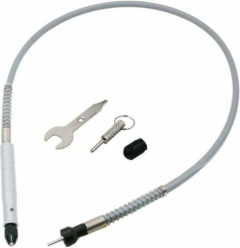 Flexibler Wellenadapter – 1/8" (3,175 mm) – Flexibel – Bohrfutter-Verlängerungskabel für Dremel und kompatible Schleifwe...