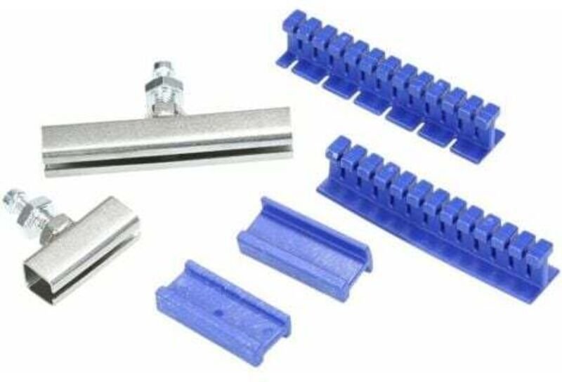 Werkzeug zur Reparatur von Karosseriedellen, Automobil-Dellenentfernungswerkzeug, Zuglaschen, Metall-Zuglinie, Blau und ...