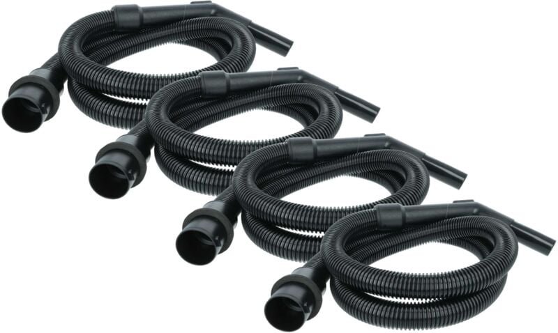vhbw 4x Ersatz Schlauch kompatibel mit Kärcher NT 35/1 Ap, NT 35/1 Tact, NT 35/1, NT 35/1 Tact BS Staubsauger - 2 m, Han...