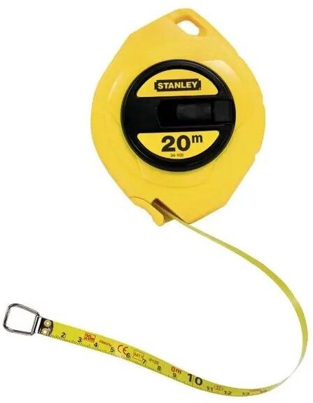 Stahl-Bandmaß 20 m/9,5 mm - Stanley