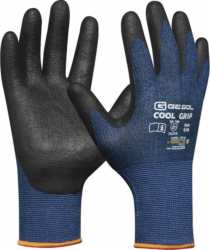 Schutzhandschuh Cool Grip Arbeitshandschuh Klimafunktion Größe 9 1 Paar - Gebol