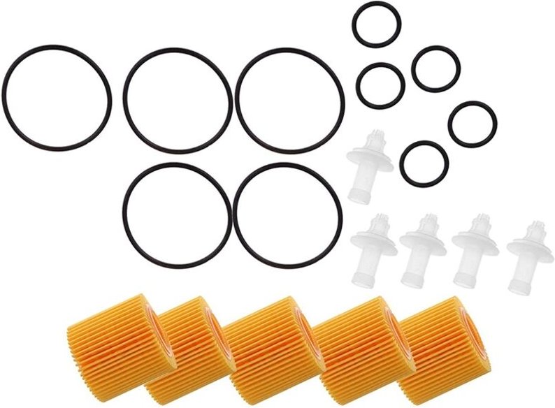 5 StüCk ÖLfilterset 04152-YZZA6 für Prius im Xd