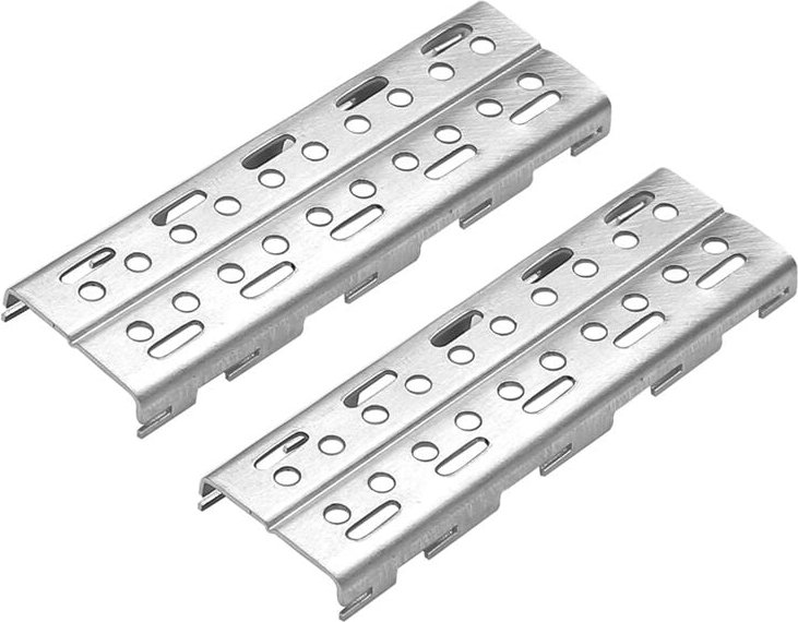 Tlily - 2 StüCk Metallsandleiter Bergungsrampenbrett Fluchtbrett für TRX4M Axial SCX24 1/18 1/24 rc Crawler Autoteile