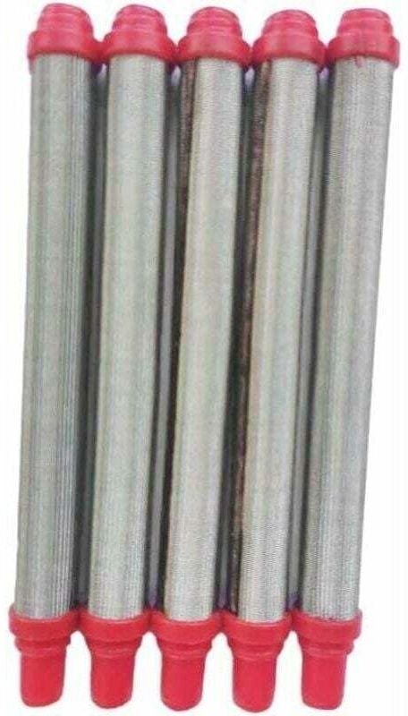 Thumbnail - 5-Mesh-Filter für Airless-Farbspritzgeräte, XU, Edelstahl 304, Rot - KZQ