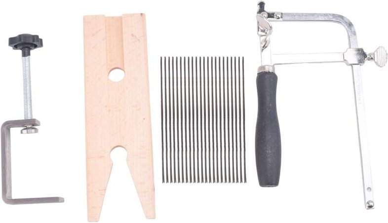Set Professionelle Juwelier Säge Schmuck Werkzeuge Rahmen 144 Klingen Holz Pin Metall Klemme Toos