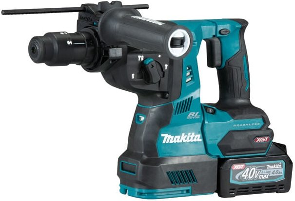 Makita - SDS-Plus Bohr- und Meißelhammer 40 v max Li-Ion 4Ah 28 mm HR004GM201