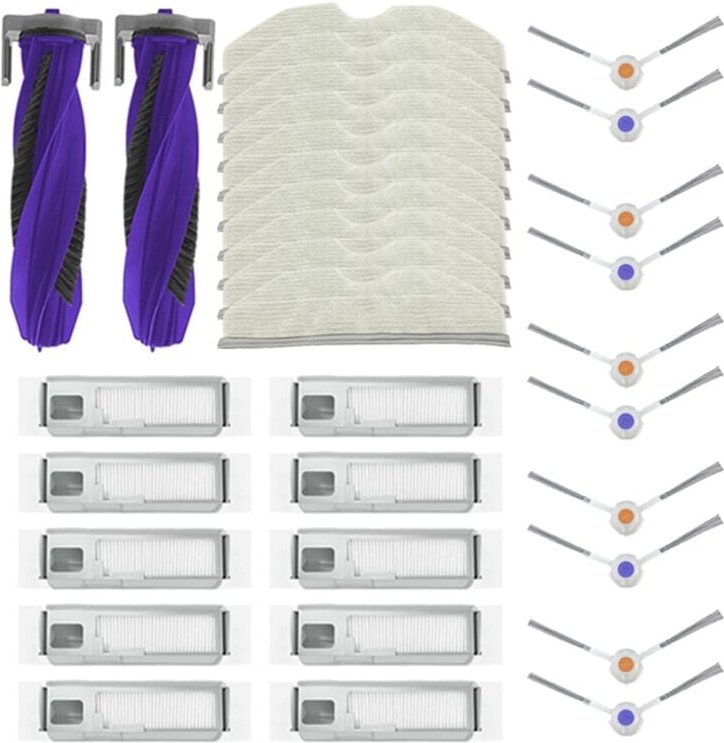 Kompatibel für Freo x Plus Ersatzteile Zubehör Wichtigsten Seite Pinsel Hepa-Filter Staub Tasche Mopp Tuch