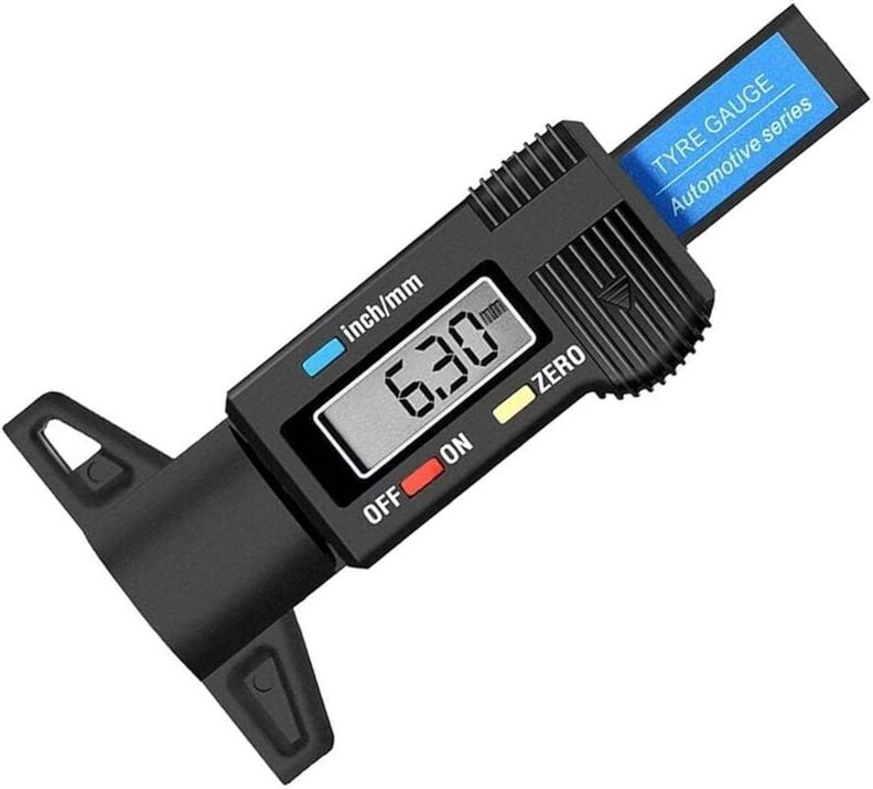 stücke Digital Reifen Tiefe Gauge Messschieber LCD 0-25mm Digital Reifen Tiefe Gauge für Auto Motorrad Vans Lkw