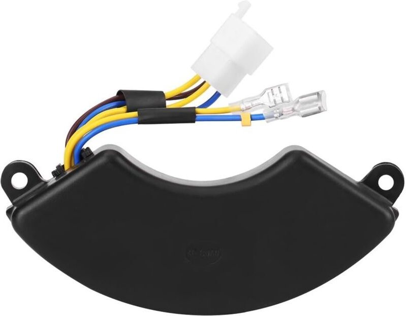 Automatischer Spannungsregler AVR, 450 V 680 VF bogenförmiger AVR-Spannungsregler für Benzingenerator, 6 Drähte, 6,5 kW ...