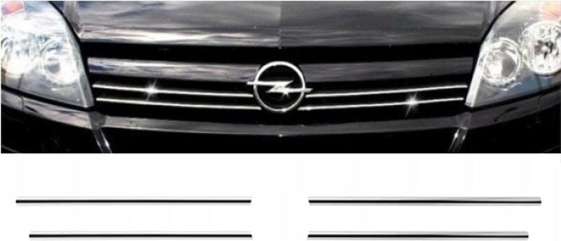 OPEL ASTRA H MK V Chromgrill Zierleiste Tuning
