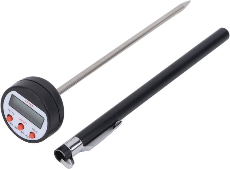 Hochpräzises digitales Sondenthermometer, tragbares digitales Thermometer für Fleisch, Grill, BBQ, Kochen und den Küchen...