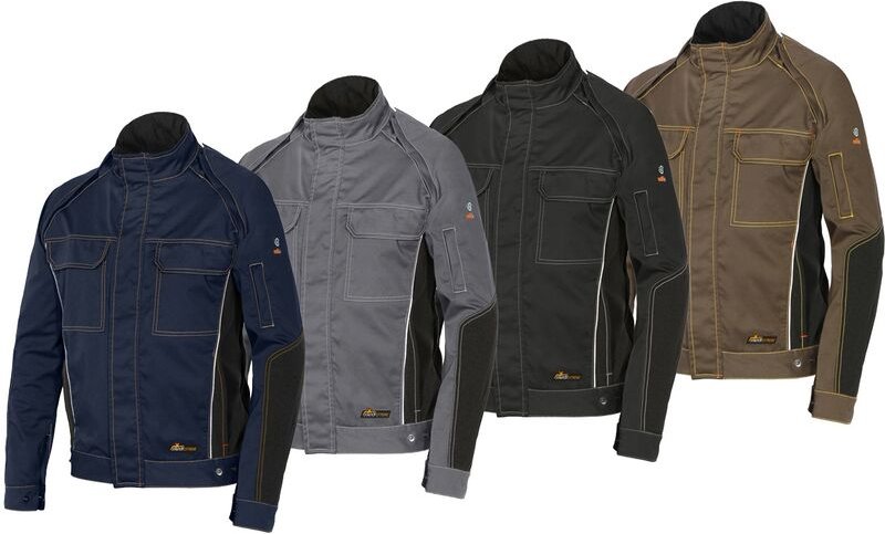 Issaline - Industrial Starter Issa Stretch Extreme 8845 Arbeitsjacke - m - Hellgrau - Hellgrau