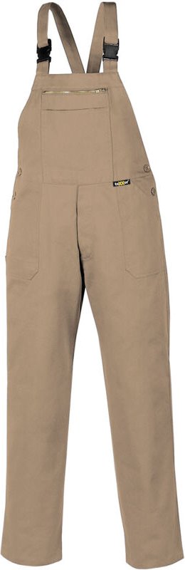 Latzhose 290 g/m² khaki Größe 27