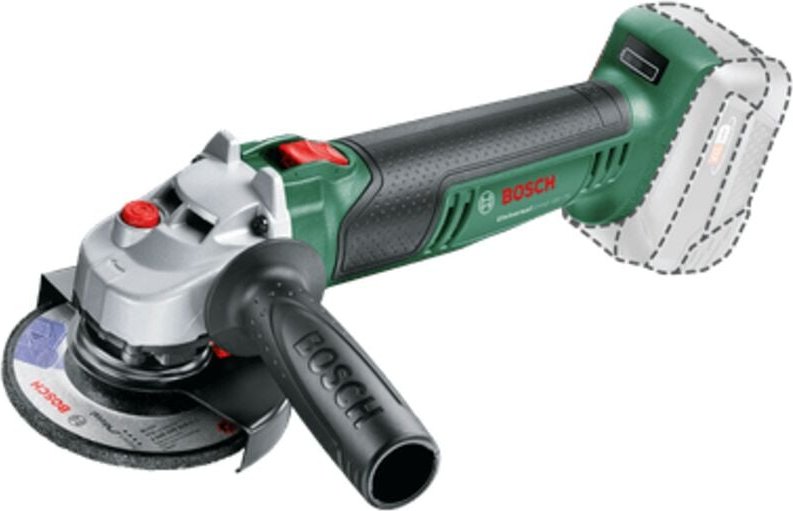 Bosch - Akku-Winkelschleifer UniversalGrind 18V-75 (Ohne Akku, 18 v System, 115mm Schleifscheibendurchmesser, Karton)