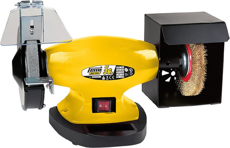 Schleifbock 'Bg36N' 450 w - Rad mit Bürste ø 150 mm.