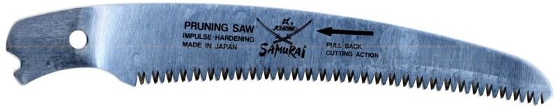 Samurai - Kurvige Klinge Säge mit Fondin - Lama di ricambio 24 cm.