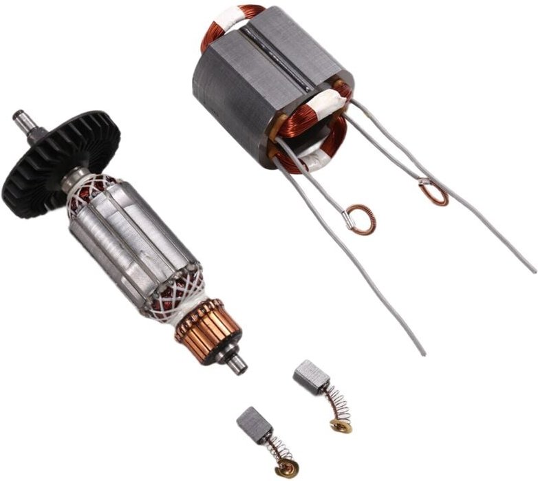 Tlily - AC220V für 9523NB Winkel Grinder Power Tool Zubehör 517301-4 Anker Rotor 521623-6 Stator