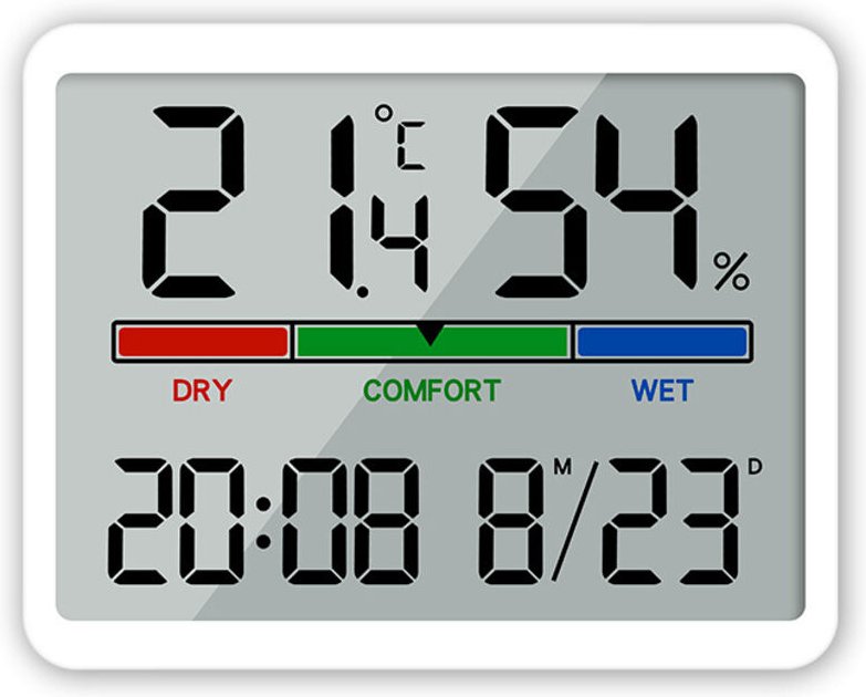 Ahlsen - Innenthermometer-Hygrometer, digitales Tischthermometer mit Temperatur- und Luftfeuchtigkeitsüberwachung, genau...