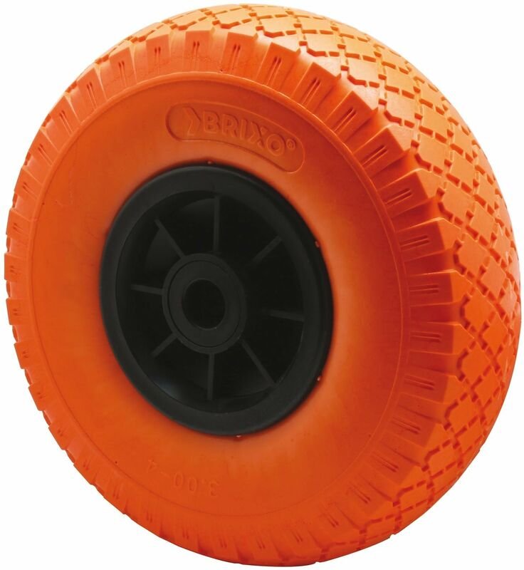 Polyurethanräder 85x260 mm für Trolley Brixo Gepäckregal