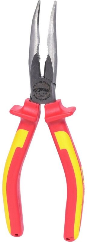 Ergotorque vde Flachrundzange, gebogen, 205mm