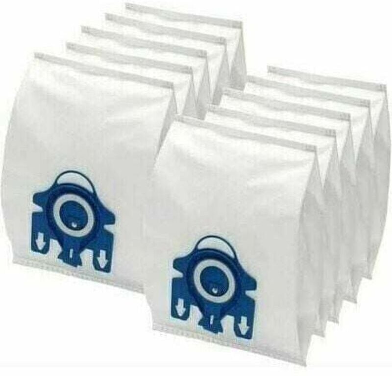 10er-Pack Staubsaugerbeutel, kompatibel mit den Modellen Miele HyClean 3D Efficiency GN, Complete C2 C3, Classic C1, S20...