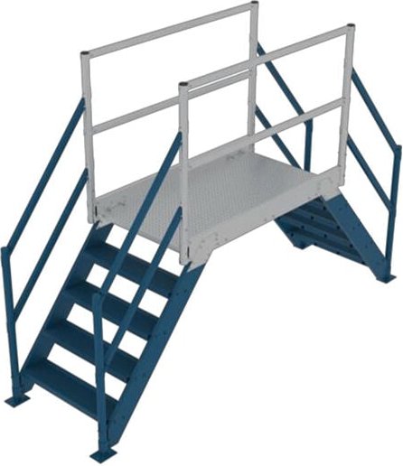 Leiternüberstieg Länge 1.00m - Überfahrtshöhe 0.61m - SLD8-50ESC66-100