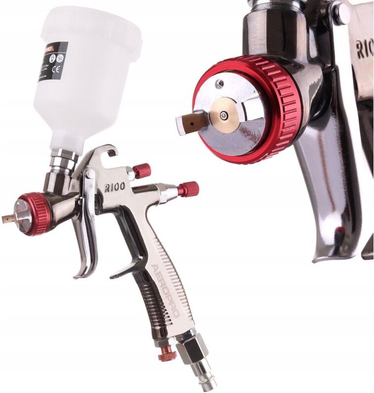 Mini Lvlp Spritzpistole 0,8 Mm Düse 125 Ml Lackiertank