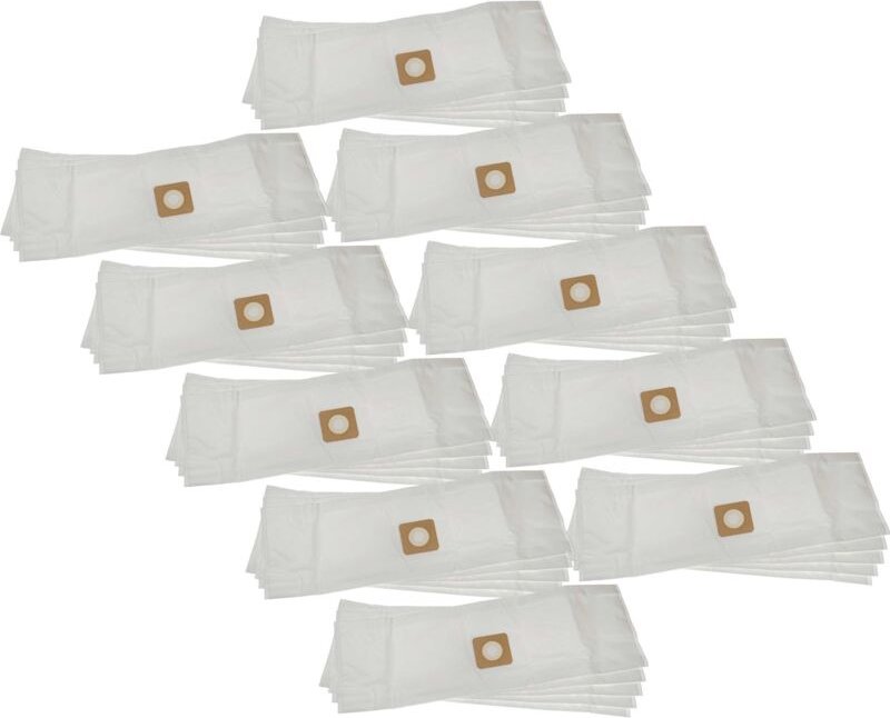 vhbw 50x Staubbeutel Ersatz für Bosch 2609256F33 für Staubsauger - 85cm x 22,75cm Weiß