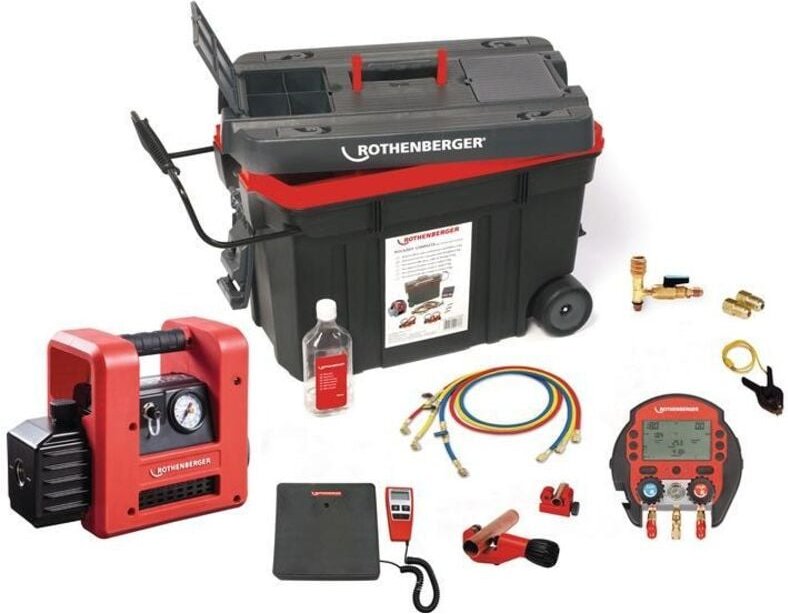 Rothenberger - Kälte/Klima-Komplettset rocaddy 120 R32 Digital