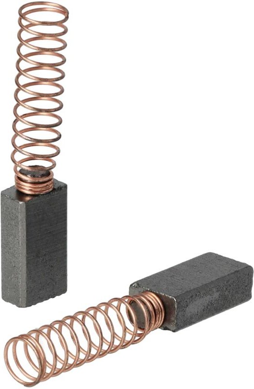 Vhbw - 2x Kohlebürste 5 x 8 x 15 mm kompatibel mit Vorwerk Kobold 131, 130, 122, 117, 119, 120, 118, vk 118, vk 117, 121...