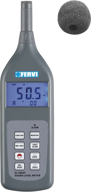 Digitaler integrativer Schallpegelmesser Fervi f010