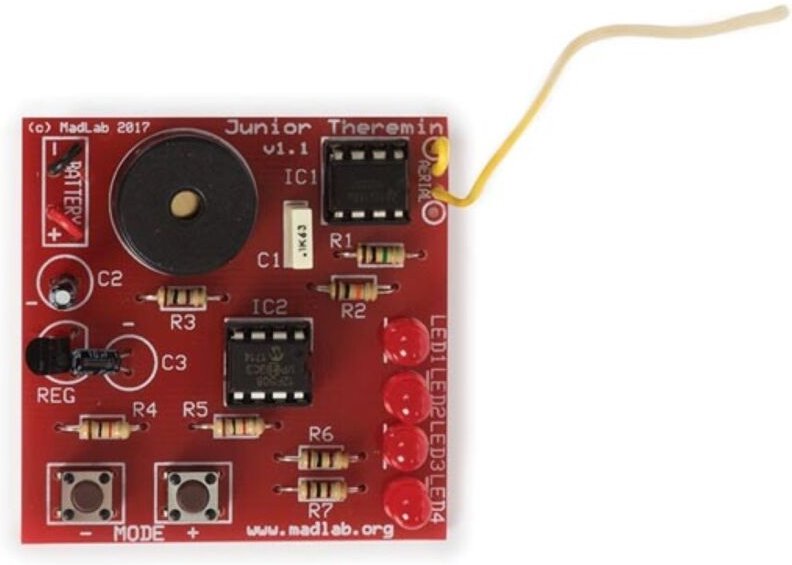 Velleman - Whadda WSG105 Theremin Ausführung (Bausatz/Baustein): Bausatz 9 v