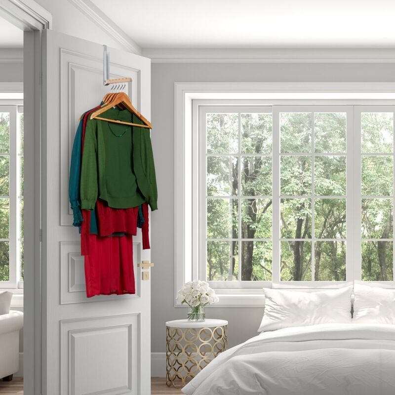 Faltturhanger 2er set - metall holz