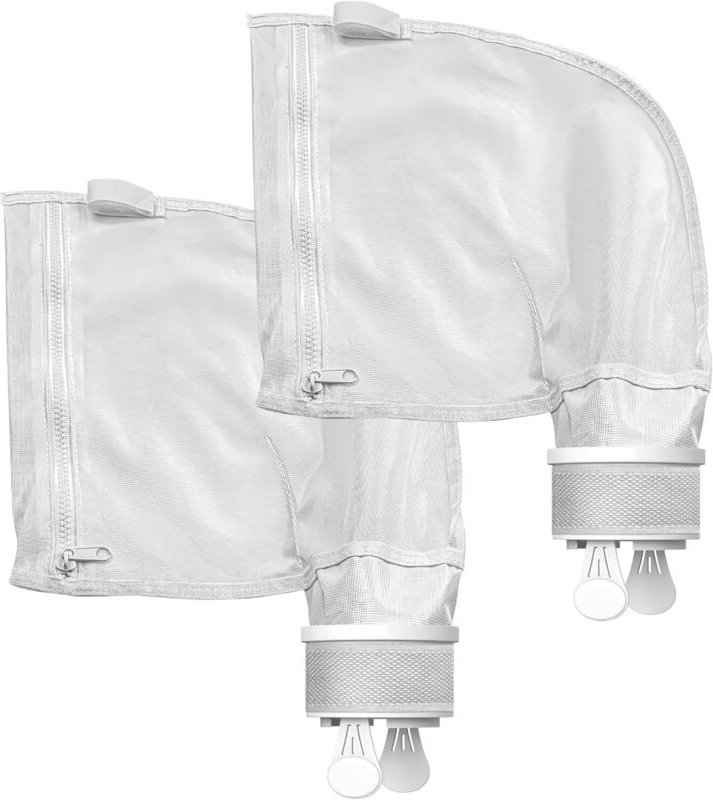 Set mit 2 Beuteln für Polaris 280/480 – Ersatz-Filternetz für Roboter-Poolreiniger K13/K16, Schlammbeutel mit Reißversch...