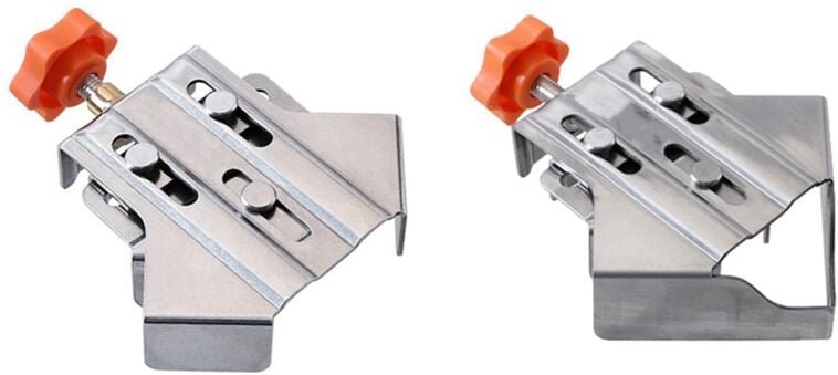 Stücke 90 Grad Rechtwinklig Klemme Ecke Positionierung Klemmen Panel Halter für Holzbearbeitung Tischler Werkzeug