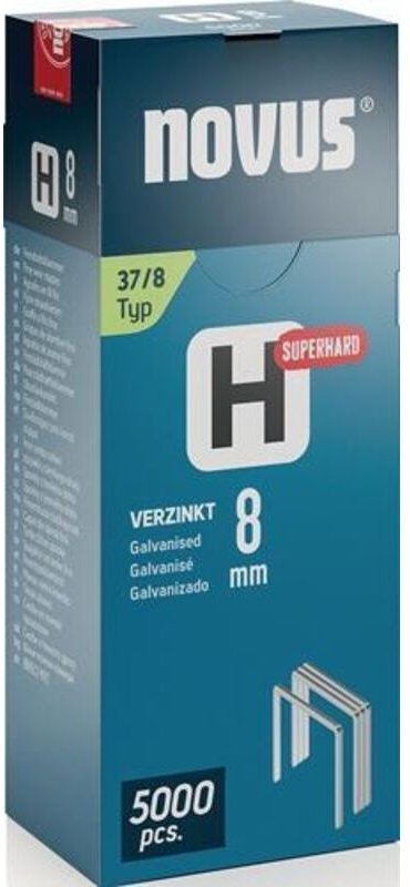 Feindrahtklammer h Typ 37 Klammerbreite 10,6 mm 8 mm 0,75 mm superhart