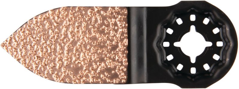 Schleifplatte hm/riff, 32 x 50 mm, K40, TMA076 Starlock • 32 x 50 mm • K40 • hm / riff • TMA076 • Mörtel / Fließenkleber...