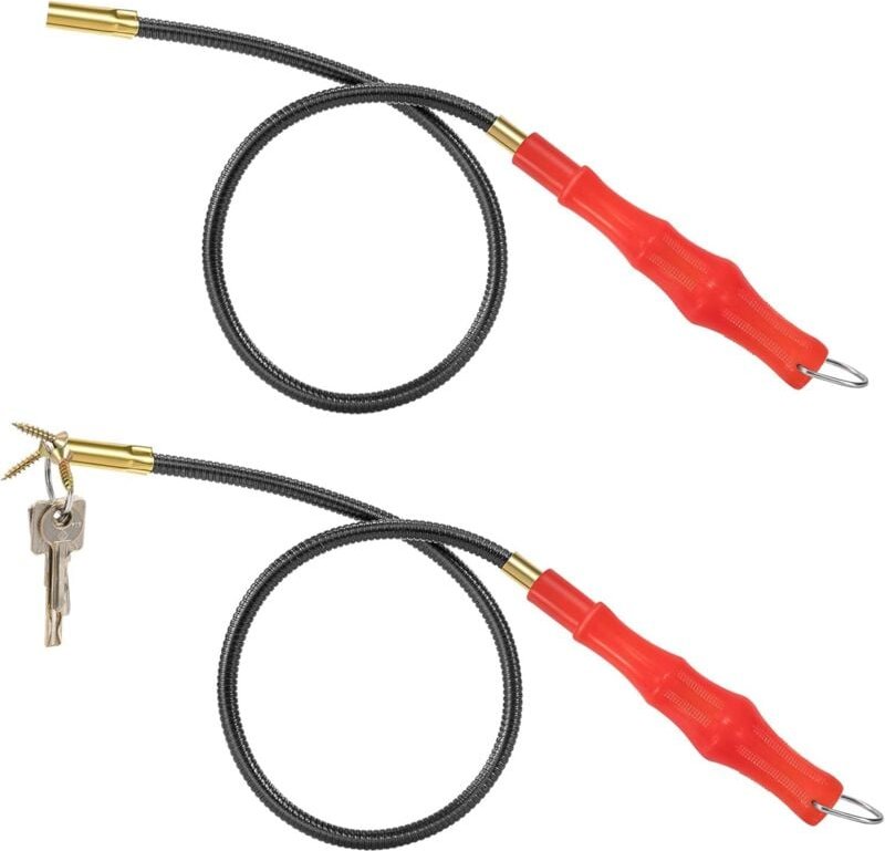 Flexibles magnetisches Aufnahmewerkzeug, 54,5 cm, magnetisches Aufnahmewerkzeug zum Greifen von Schrauben, Metallteilen