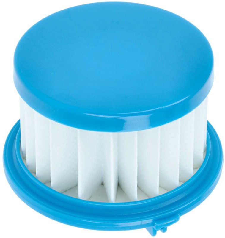 vhbw Staubsaugerfilter kompatibel mit Ryobi 18V One+, PCL702, PCL702B, PCL702K Staubsauger - HEPA Filter Blau Weiß