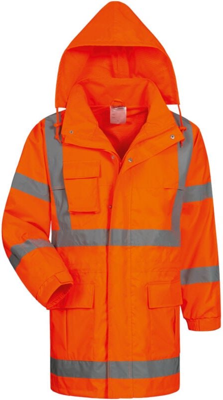 Gr .L (54/56) NILS WARNSCHUTZ- JACKE ORANGE orange NILS HIGH VIS JACKET, ORA
