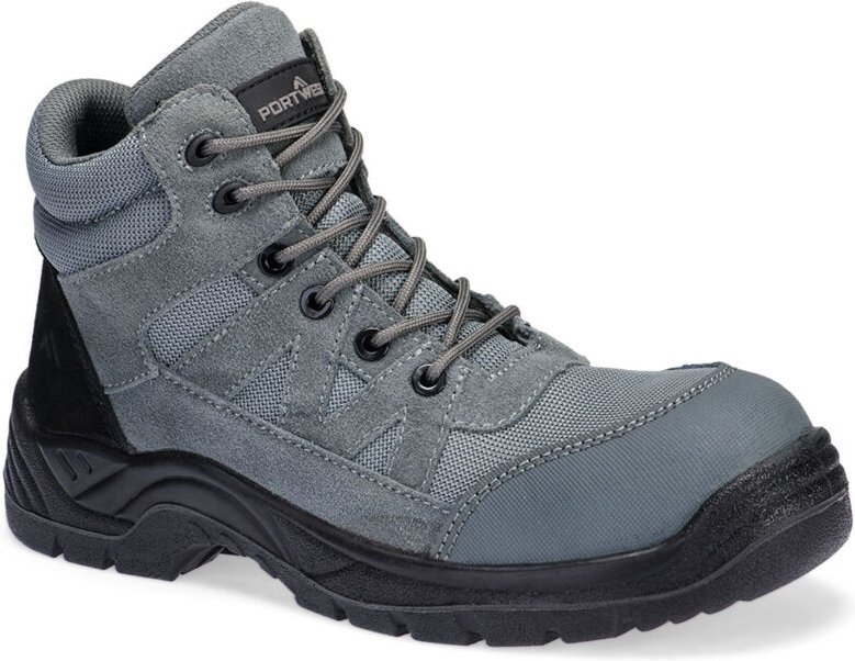 Hochwertiges Composite-Textil Sicherheitsschuh S1pl Sr Fo - Größe 42 - Metallgrau - Portwest